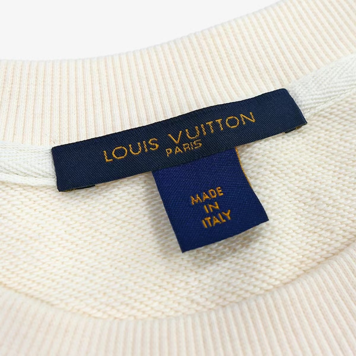 Louis Vuitton Cotton Jersey Crewneck    - DesignerGu