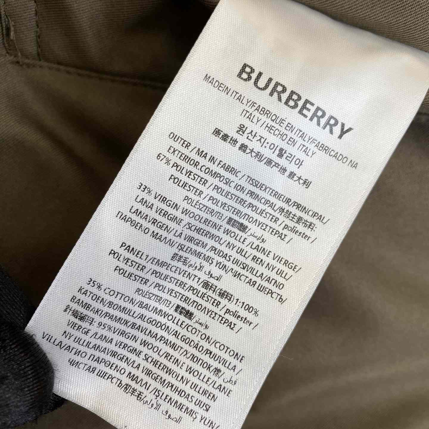 Burberry Checked-Pattern Reversible Twill Bomber Jacket - DesignerGu