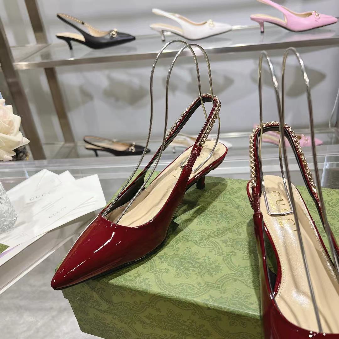 Gucci Signoria Slingback Pump - DesignerGu