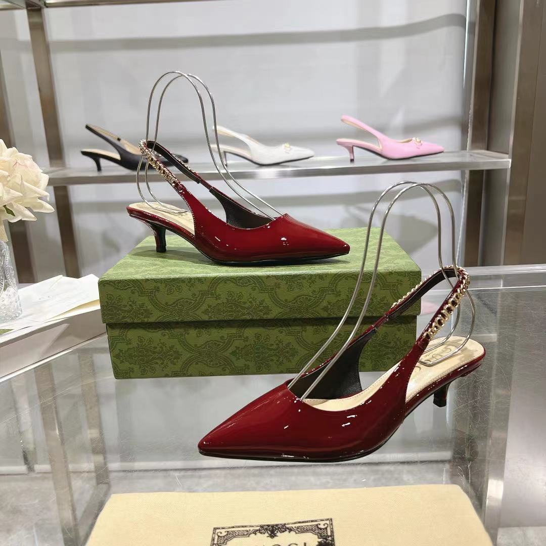 Gucci Signoria Slingback Pump - DesignerGu