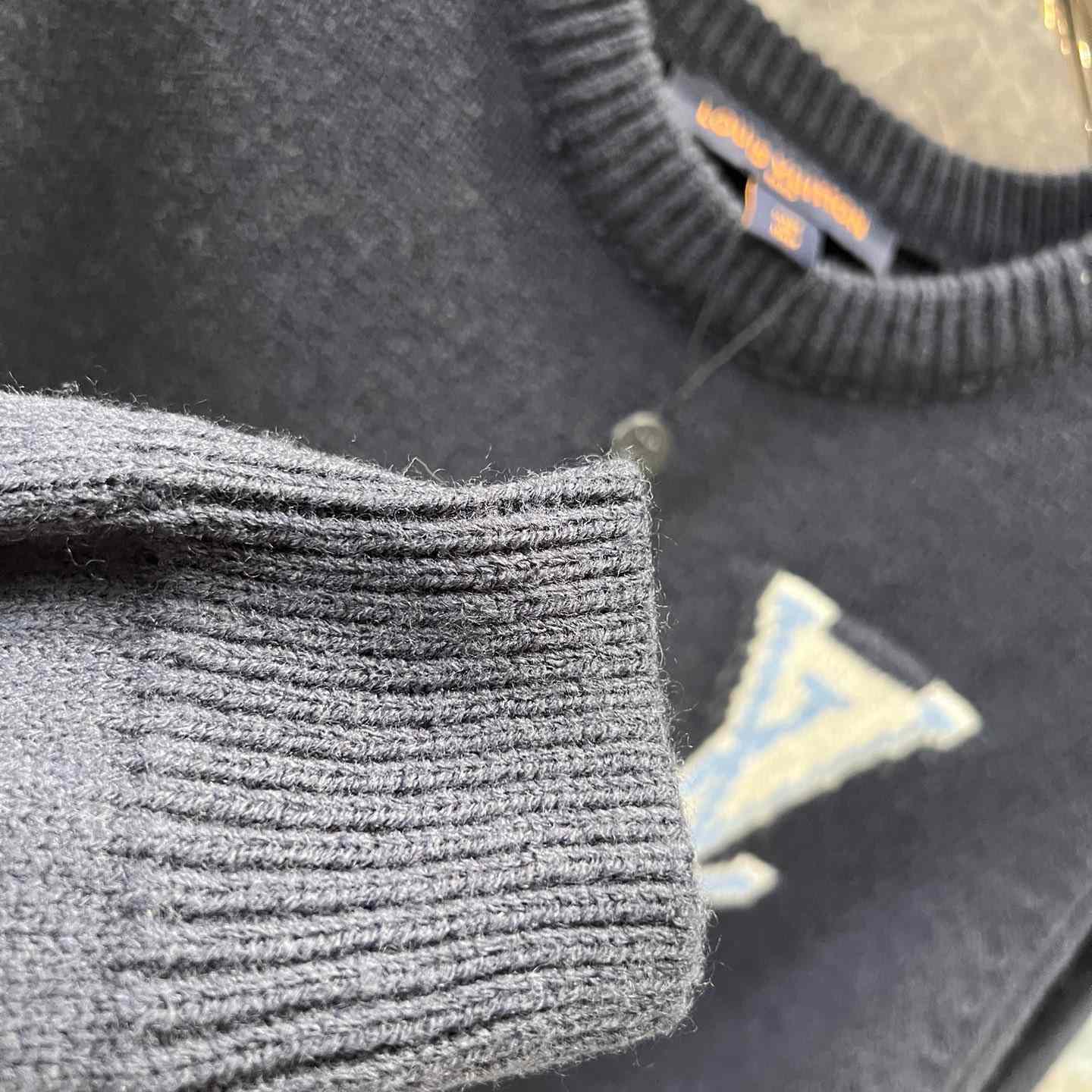 Louis Vuitton Chunky Wool Blend Pullover   - DesignerGu