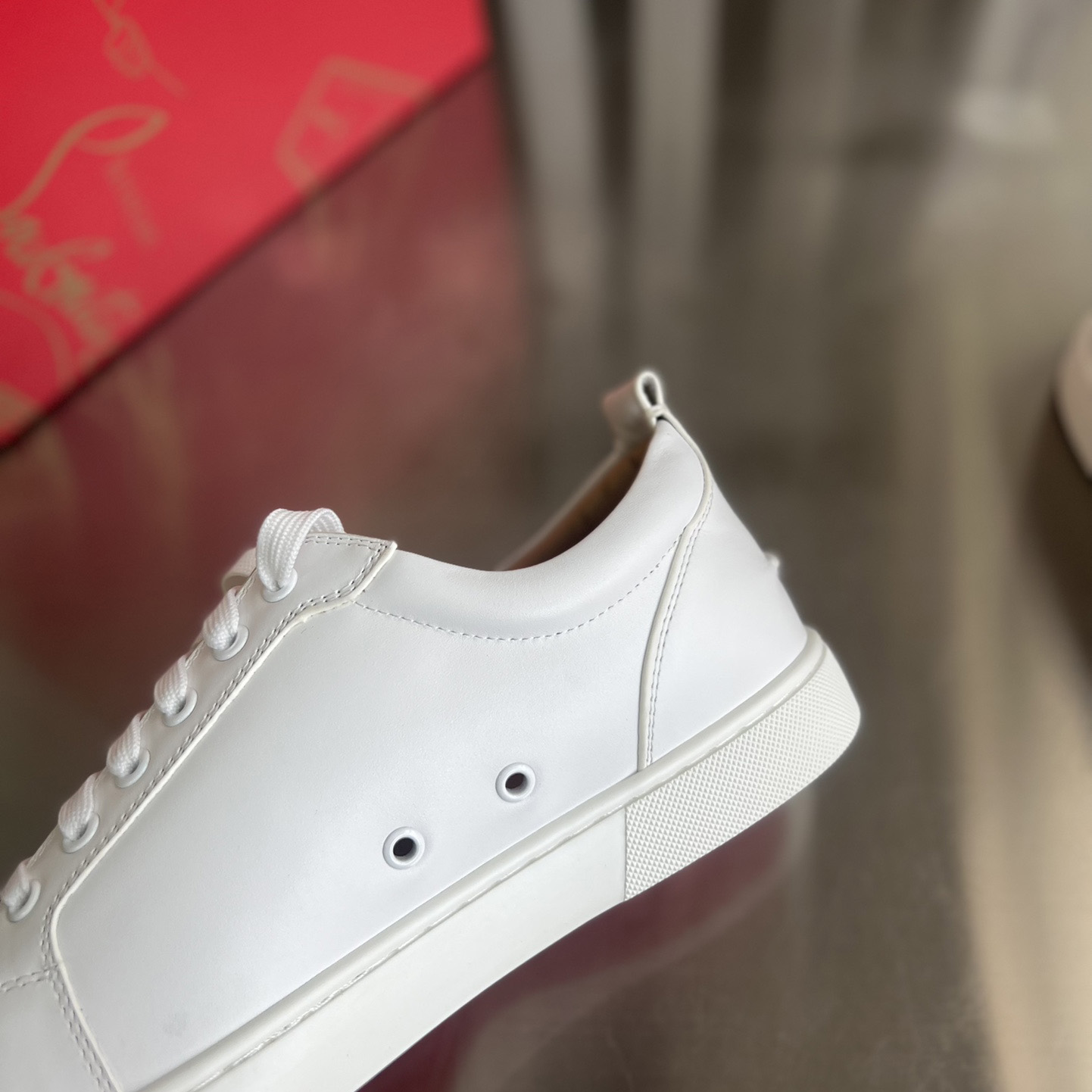 Christian Louboutin Louis Junior Spikes Sneakers - DesignerGu