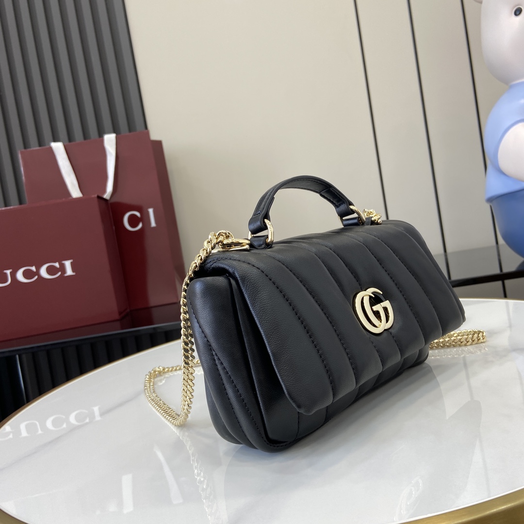 Gucci GG Milano Mini Top Handle Bag - DesignerGu