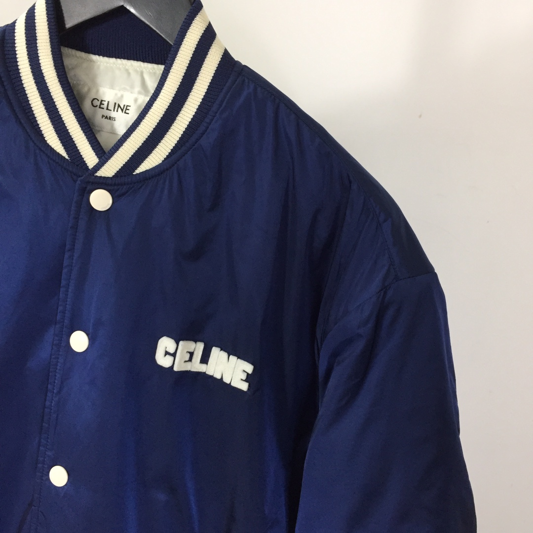 Celine Loose Teddy Jacket In Nylon  - DesignerGu