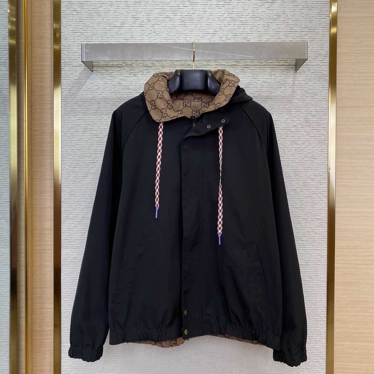 Gucci Reversible Hooded Jacket - DesignerGu