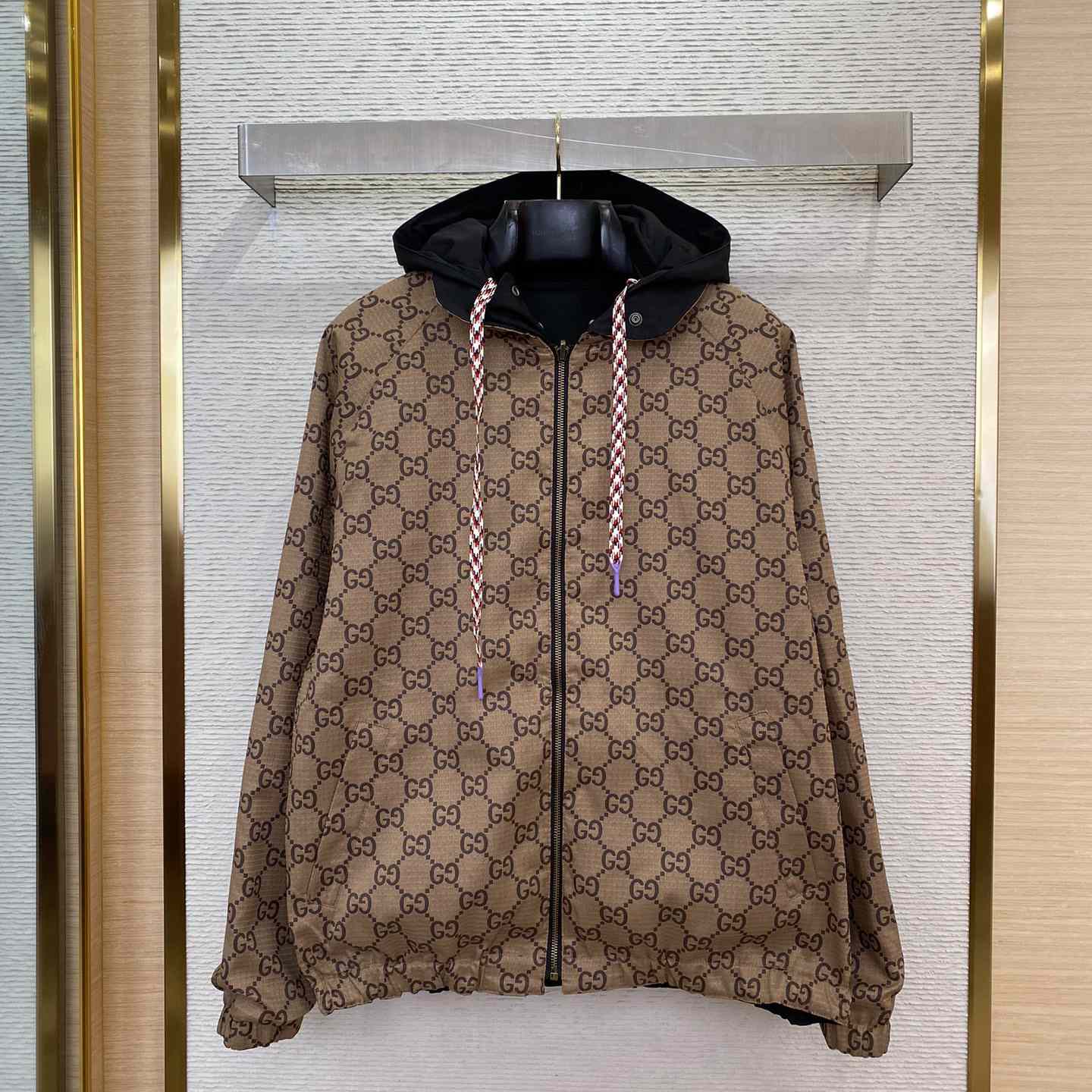 Gucci Reversible Hooded Jacket - DesignerGu