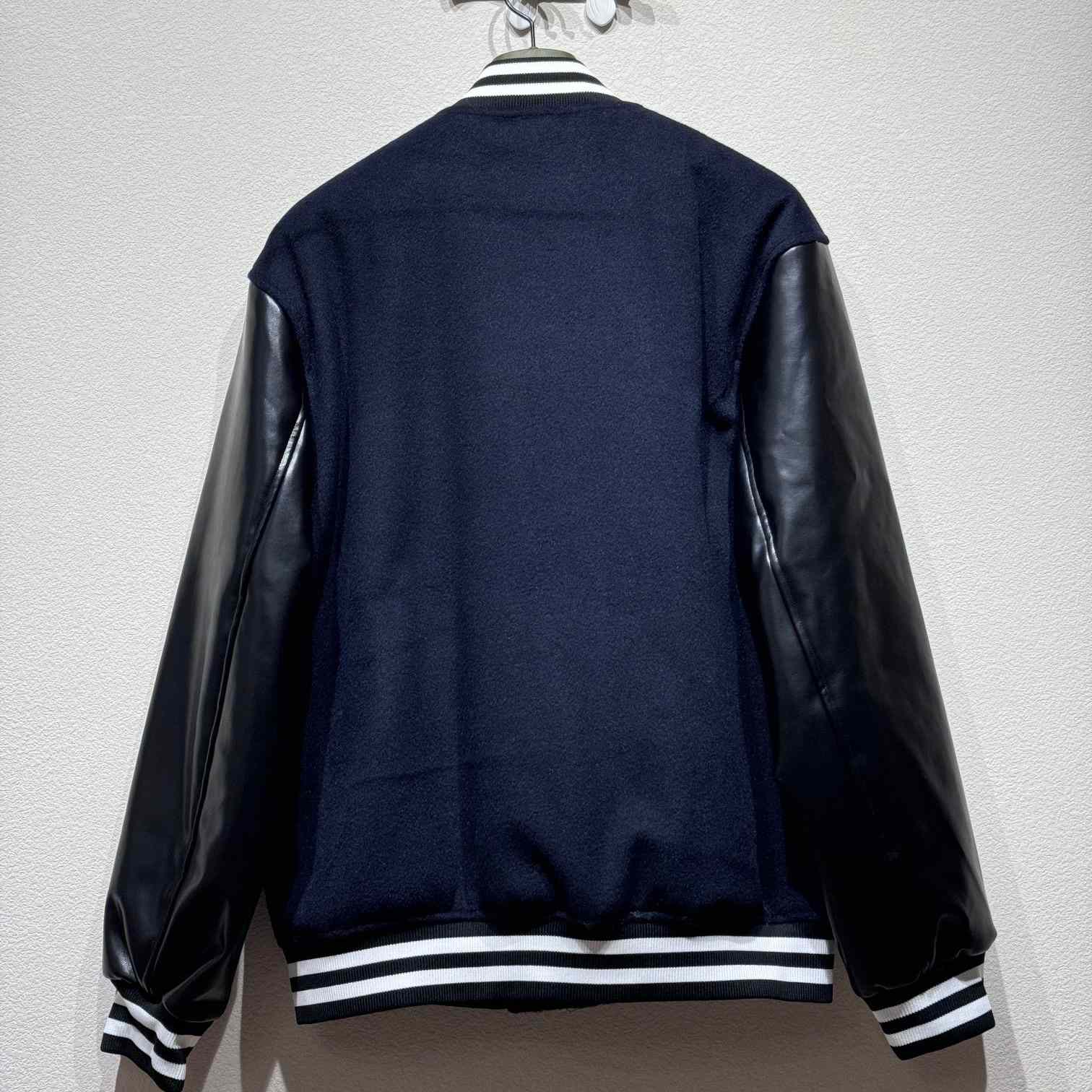 Gucci Wool And Leather Varsity Jacket - DesignerGu