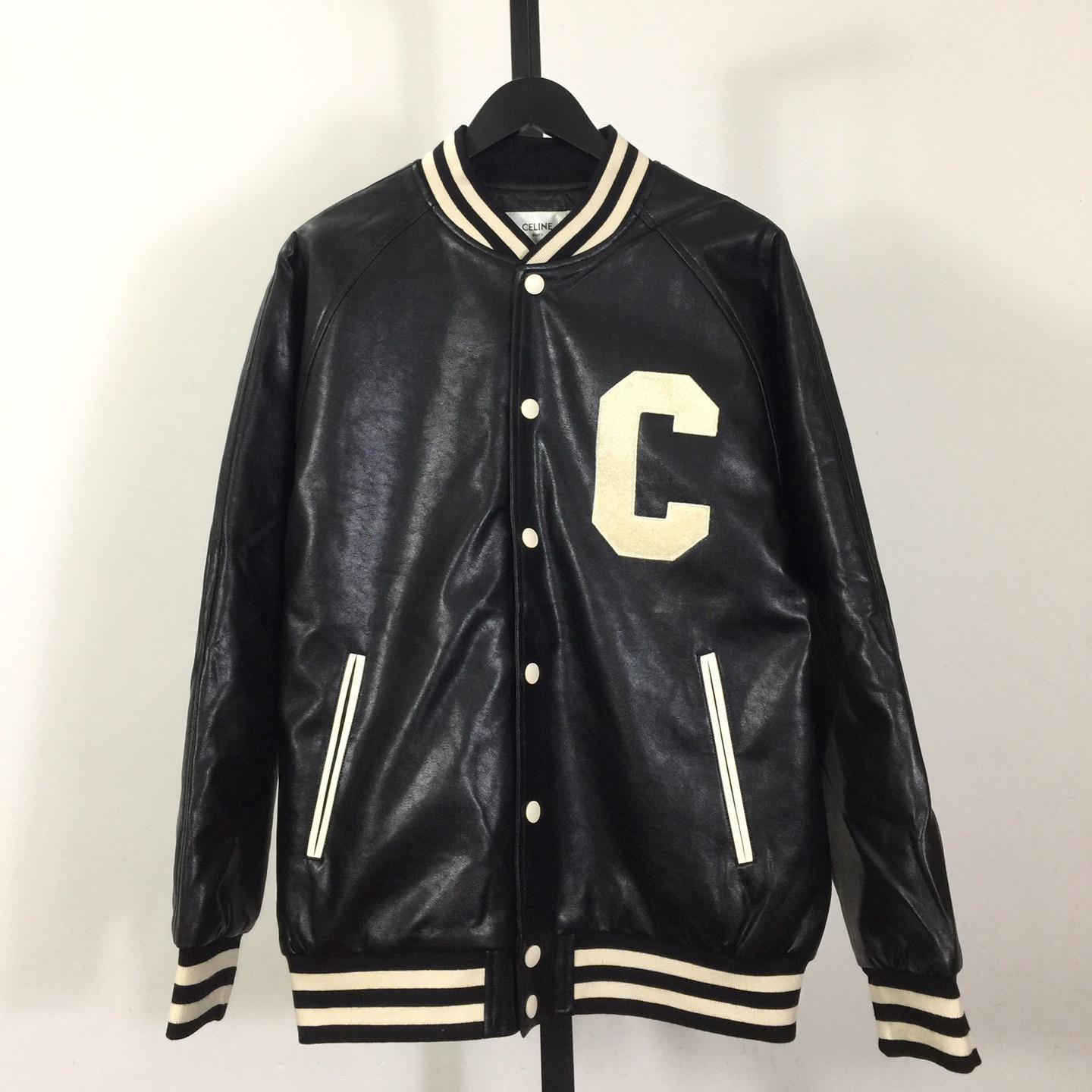 Celine Oversized Teddy Jacket In Calfskin  - DesignerGu