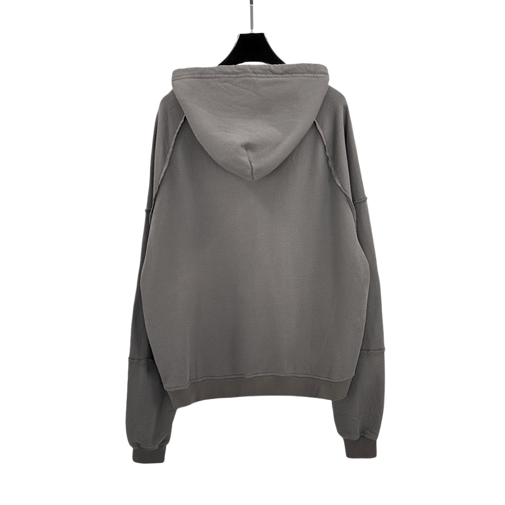 Rick Owens Cotton Zip-up Hoodie - DesignerGu