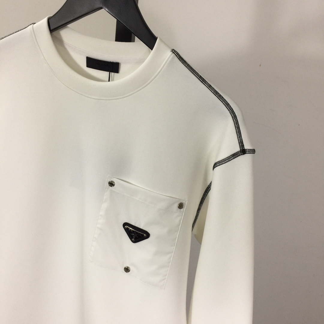 Prada Cotton Sweatshirt - DesignerGu