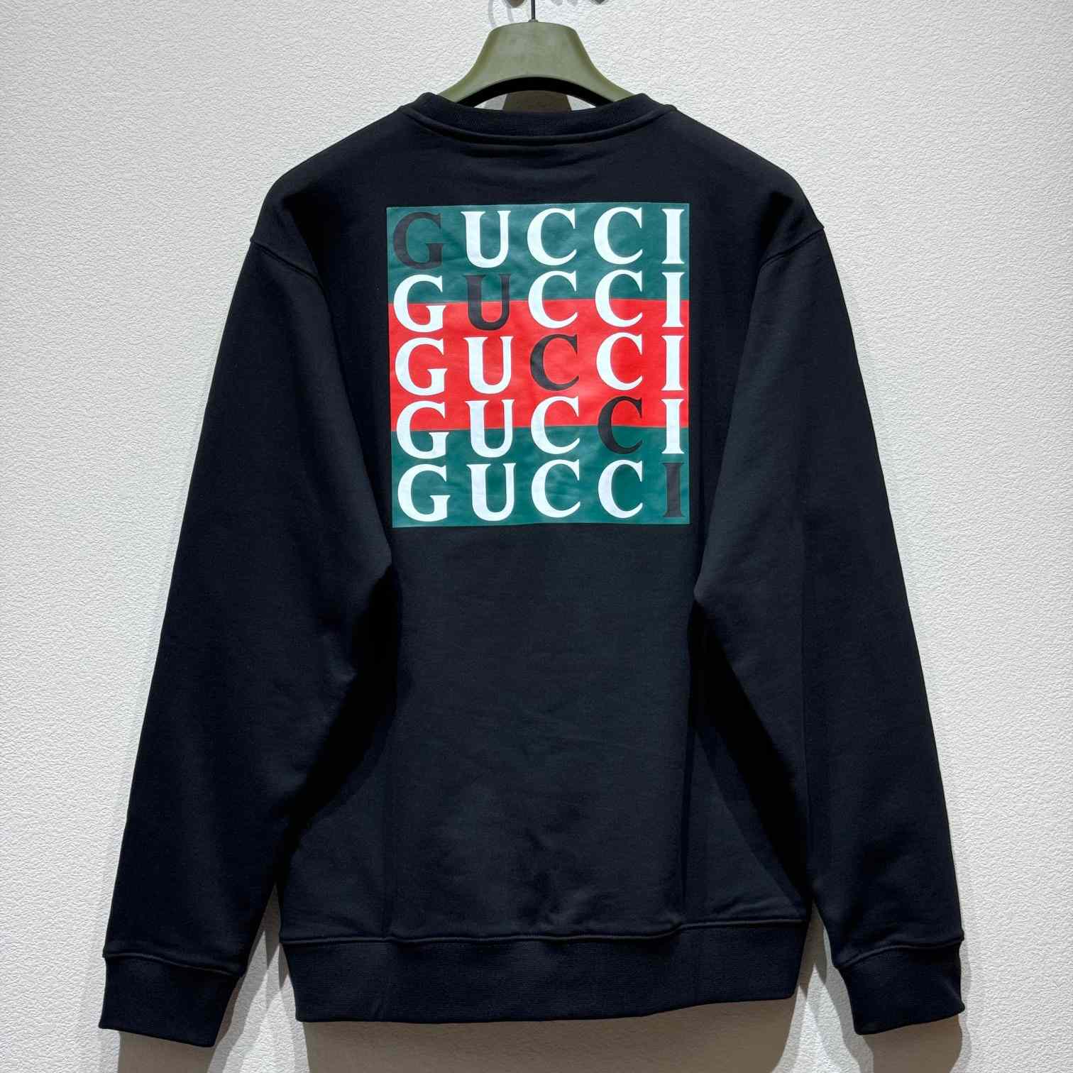 Gucci Cotton Sweatshirt With Logo - DesignerGu