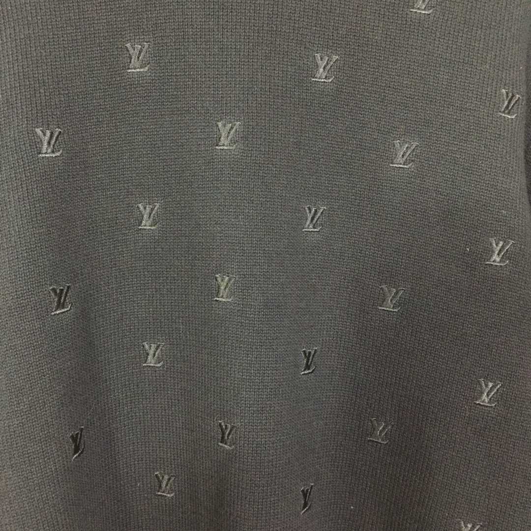 Louis Vuitton Embroidered Signature Merino Crewneck    1AFIXC - DesignerGu