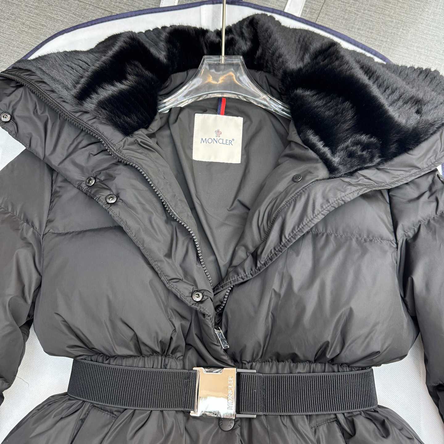 Moncler Bruneaux Long Down Jacket - DesignerGu