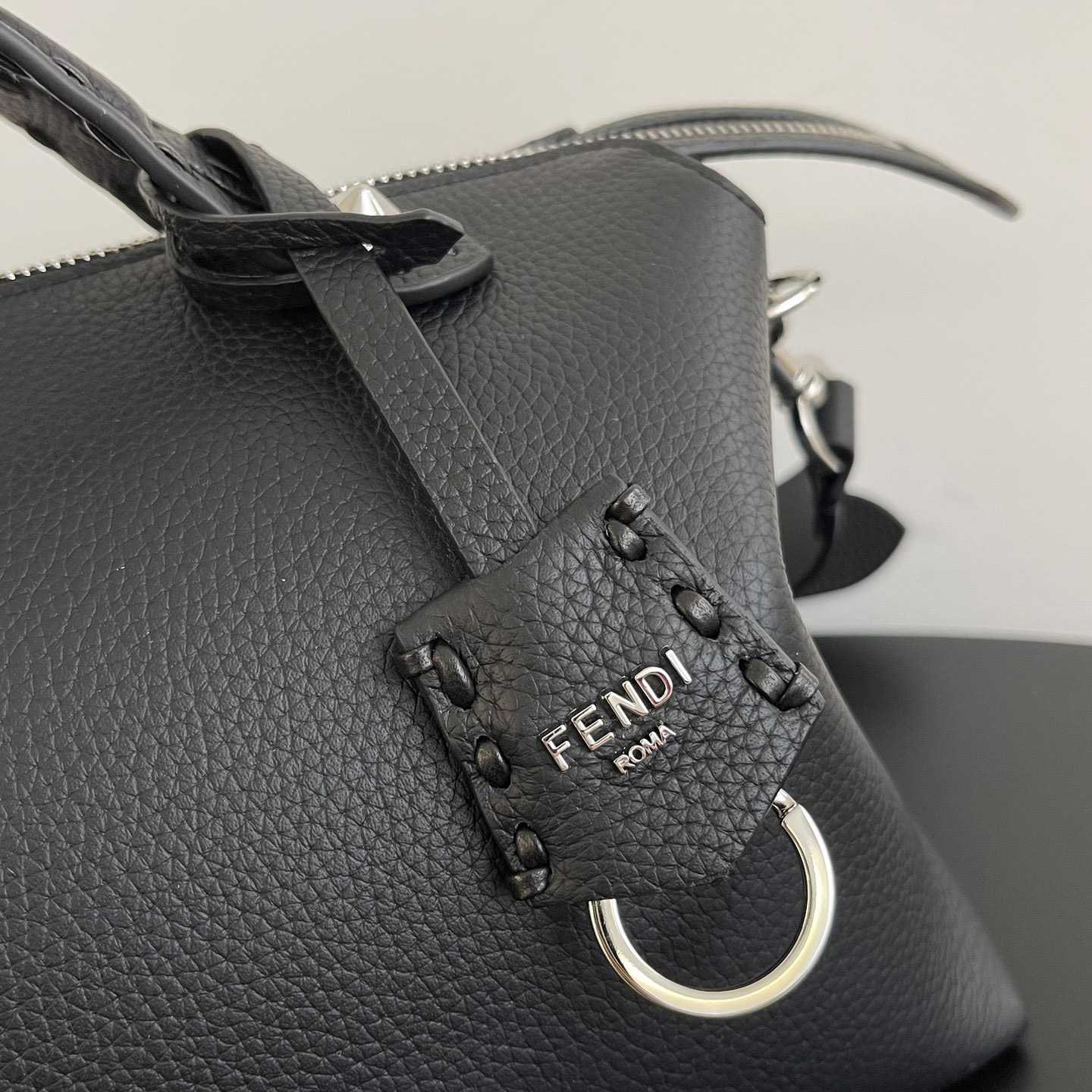 Fendi By The Way Selleria Medium Selleria Bag With 192 Hand-sewn Topstitches - DesignerGu