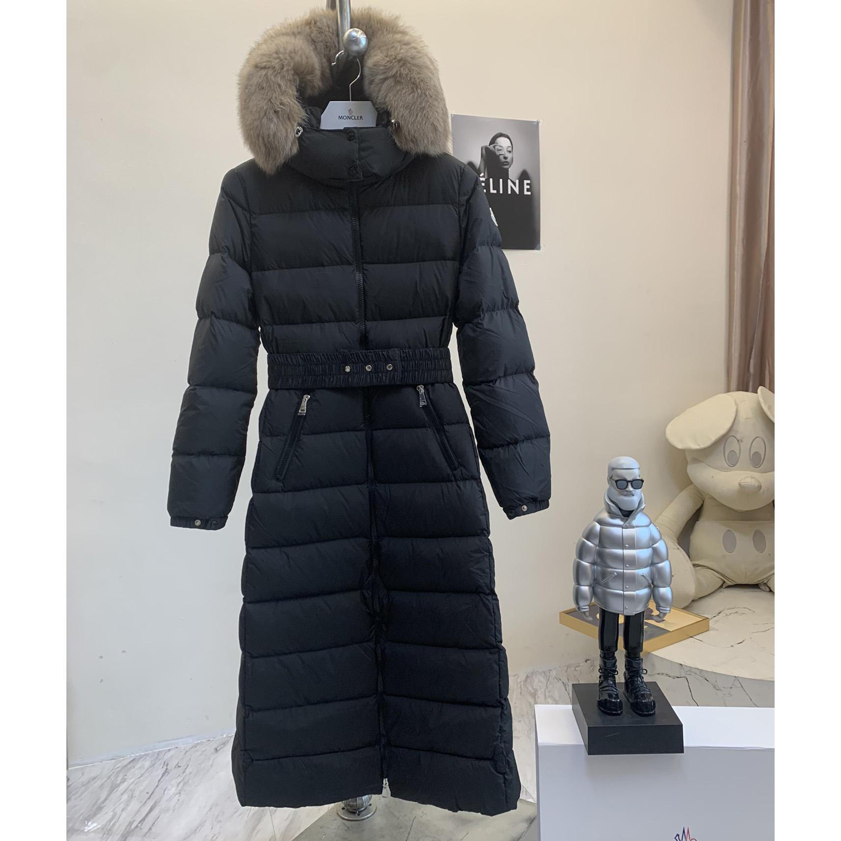 Moncler Leersie Long Down Jacket - DesignerGu