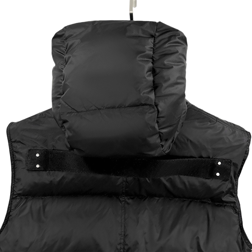 Rick Owens Women's Black Liner Down Jacket - DesignerGu