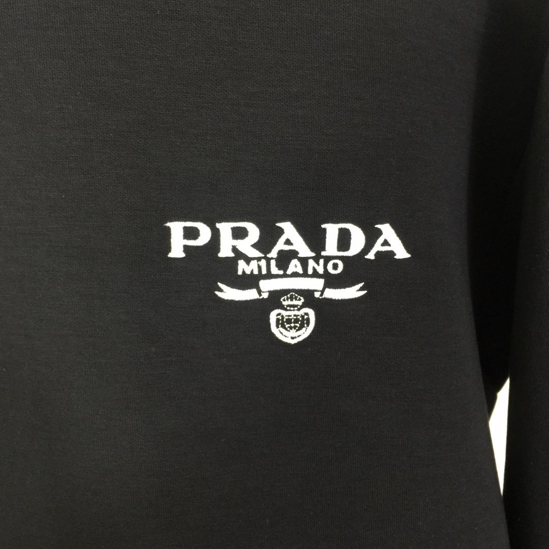 Prada Cotton Sweatshirt - DesignerGu