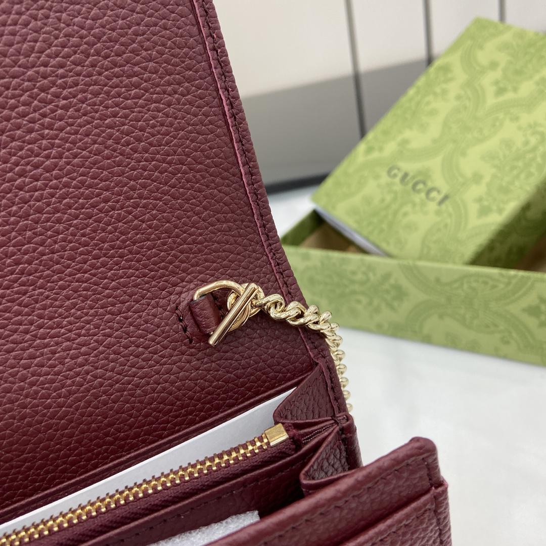 Gucci Jackie 1961 Chain Wallet - DesignerGu