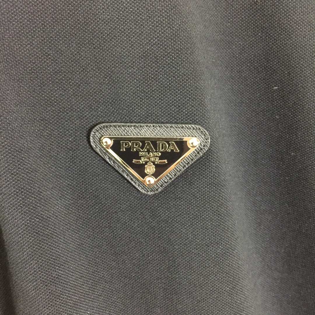 Prada Long Sleeved Polo Shirt  - DesignerGu