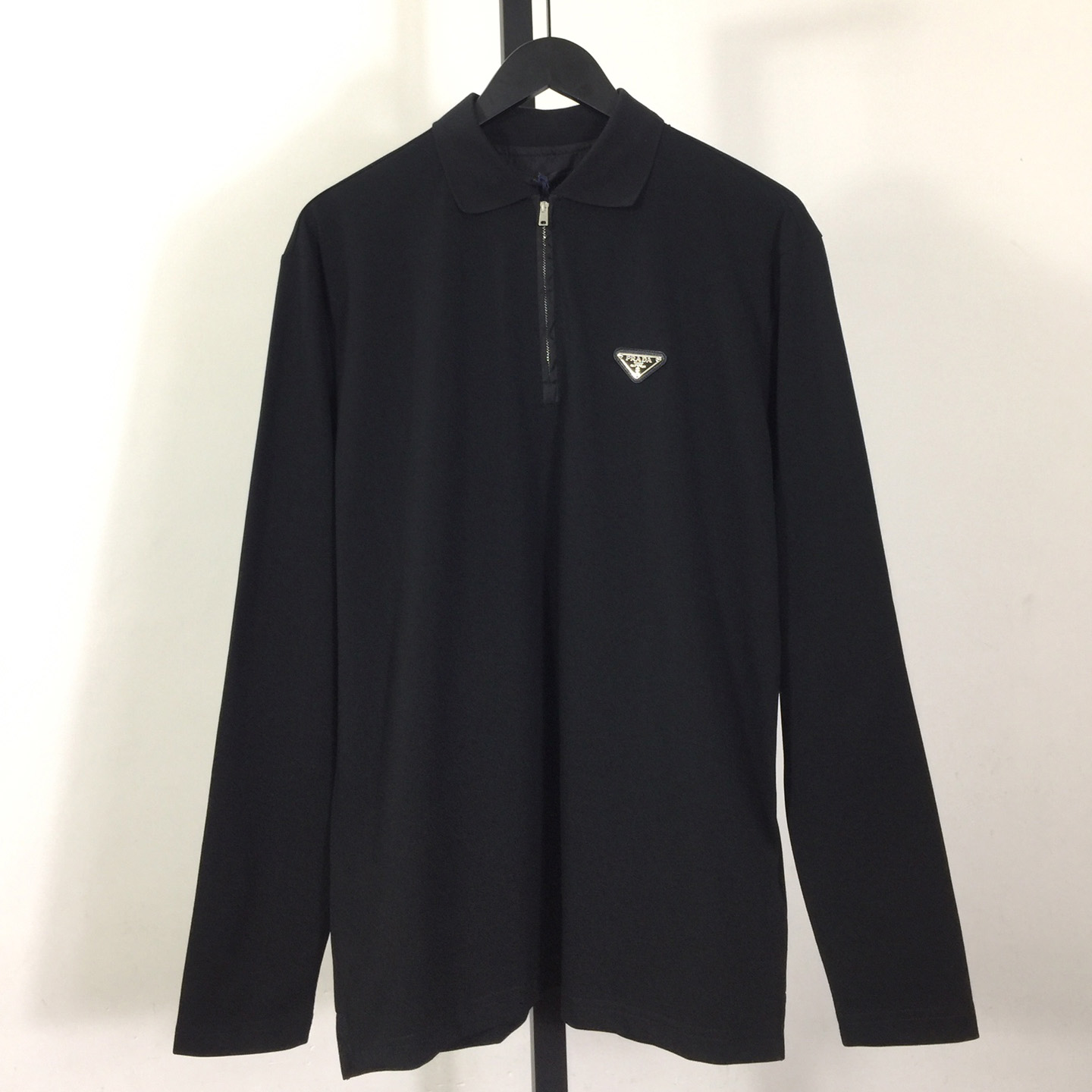 Prada Long Sleeved Polo Shirt  - DesignerGu