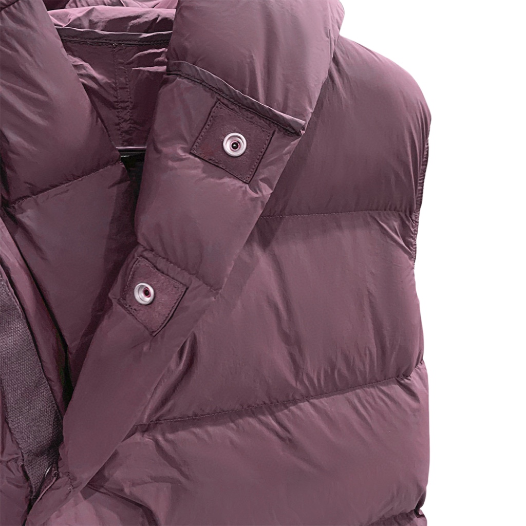 Rick Owens Women's Purple Liner Down Jacket - DesignerGu