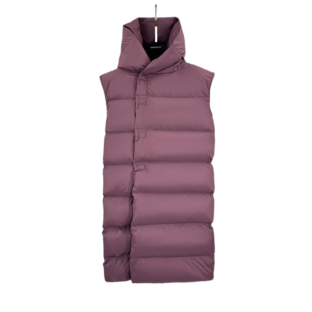 Rick Owens Women's Purple Liner Down Jacket - DesignerGu