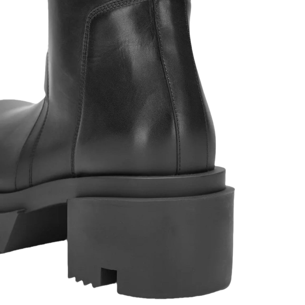 Rick Owens Pull On Bogun Leather Boots - DesignerGu