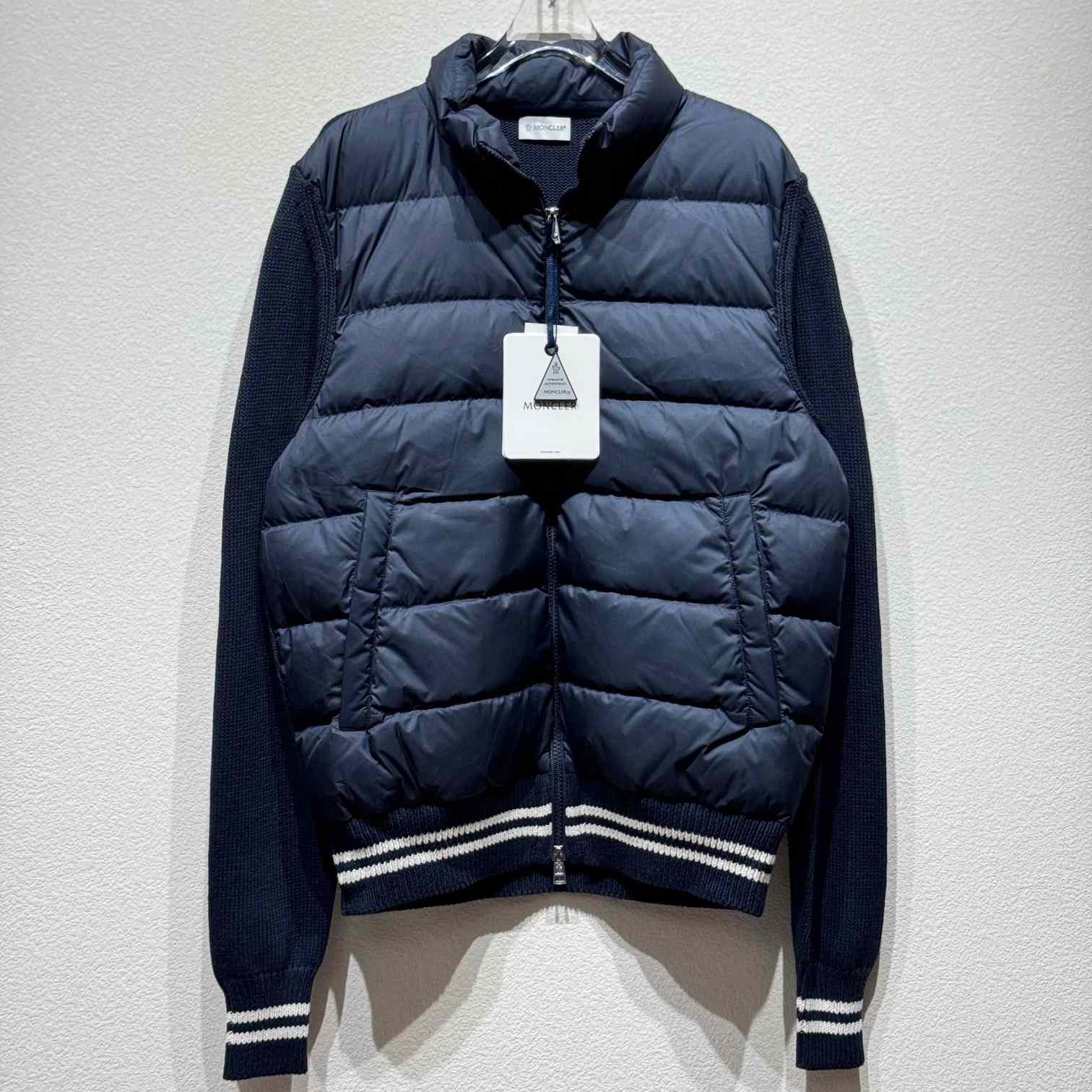 Moncler Padded Cotton Cardigan - DesignerGu