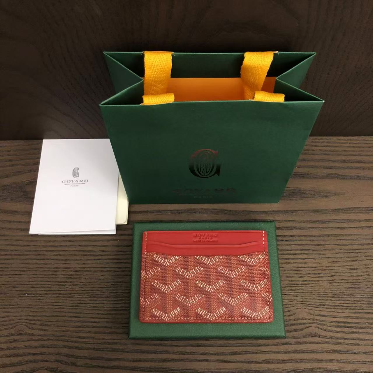 Goyard Card Holder  - DesignerGu