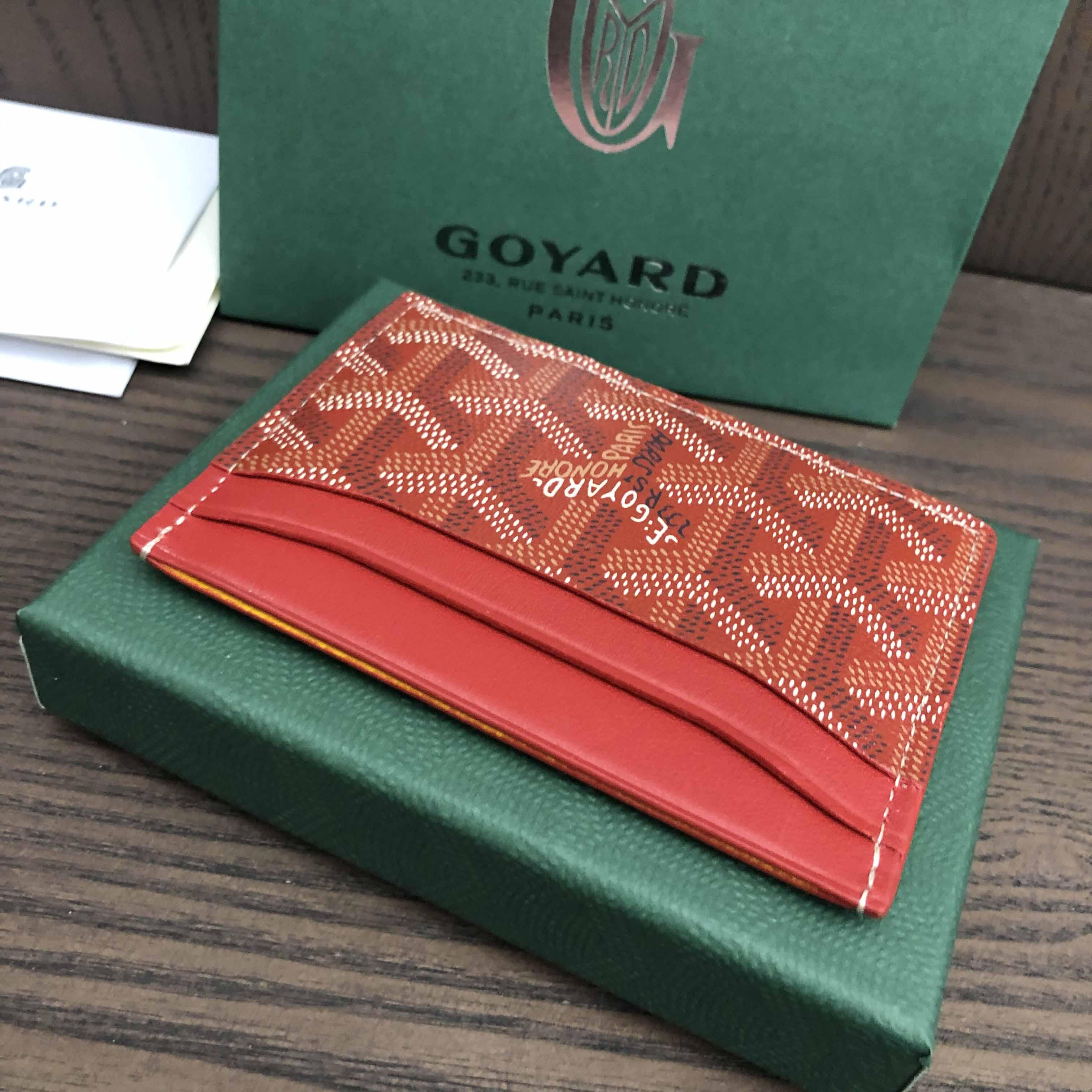 Goyard Card Holder  - DesignerGu