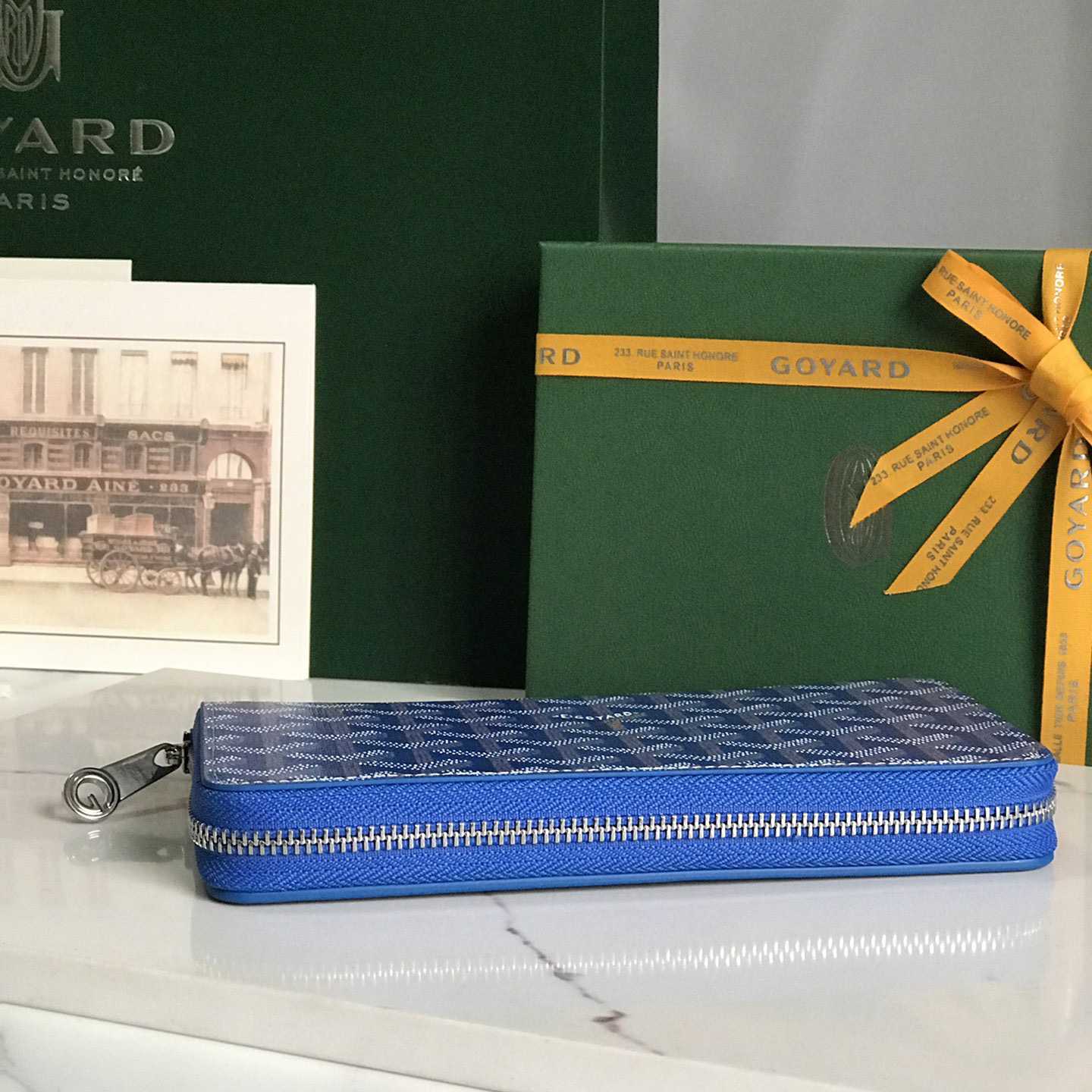 Goyard Matignon GM Wallet - DesignerGu