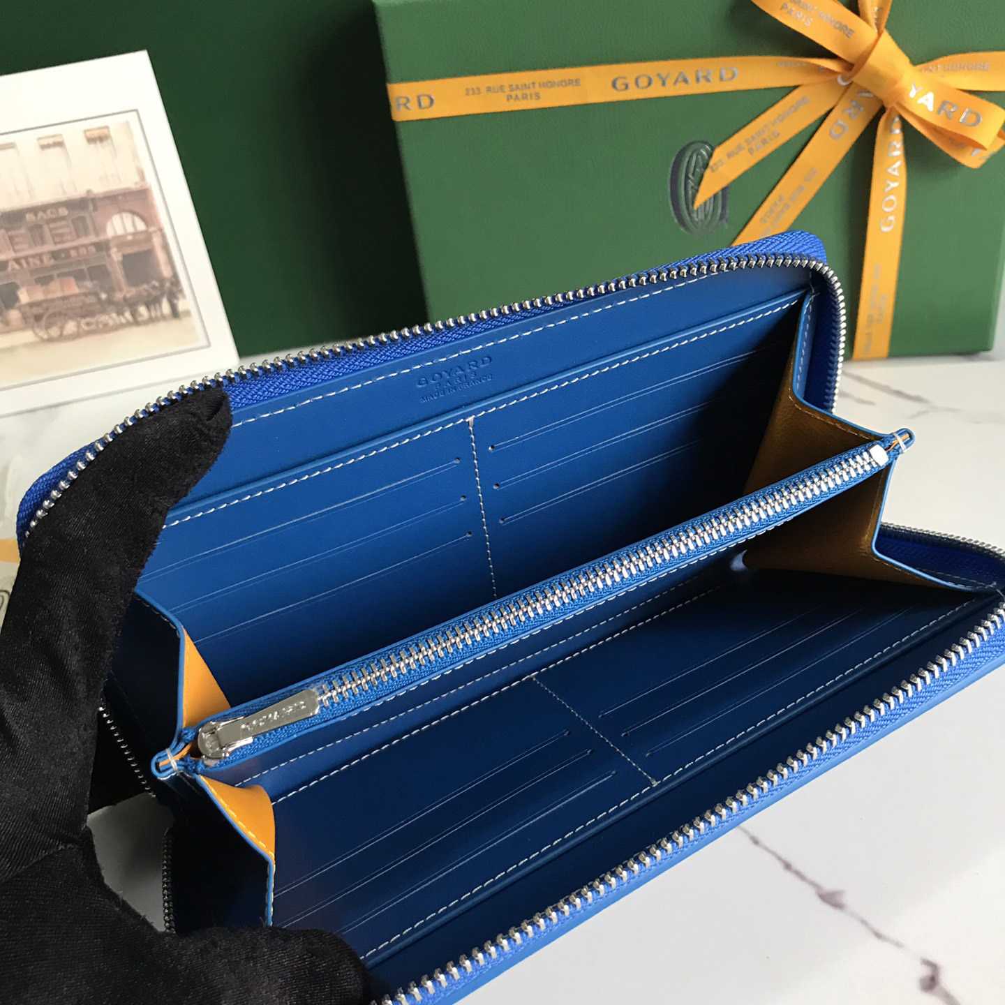 Goyard Matignon GM Wallet - DesignerGu