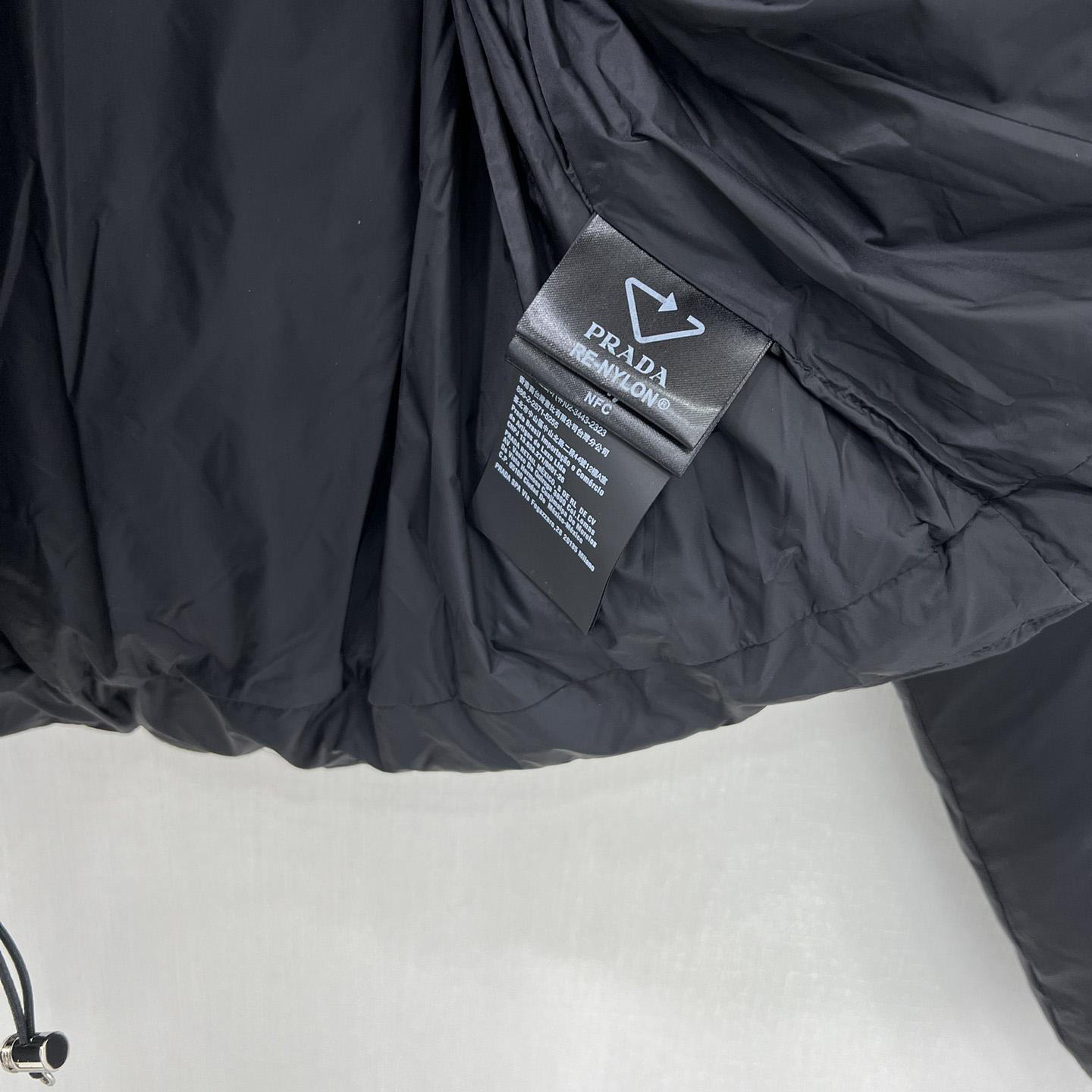 Prada Re-Nylon Gabardine Down Jacket - DesignerGu