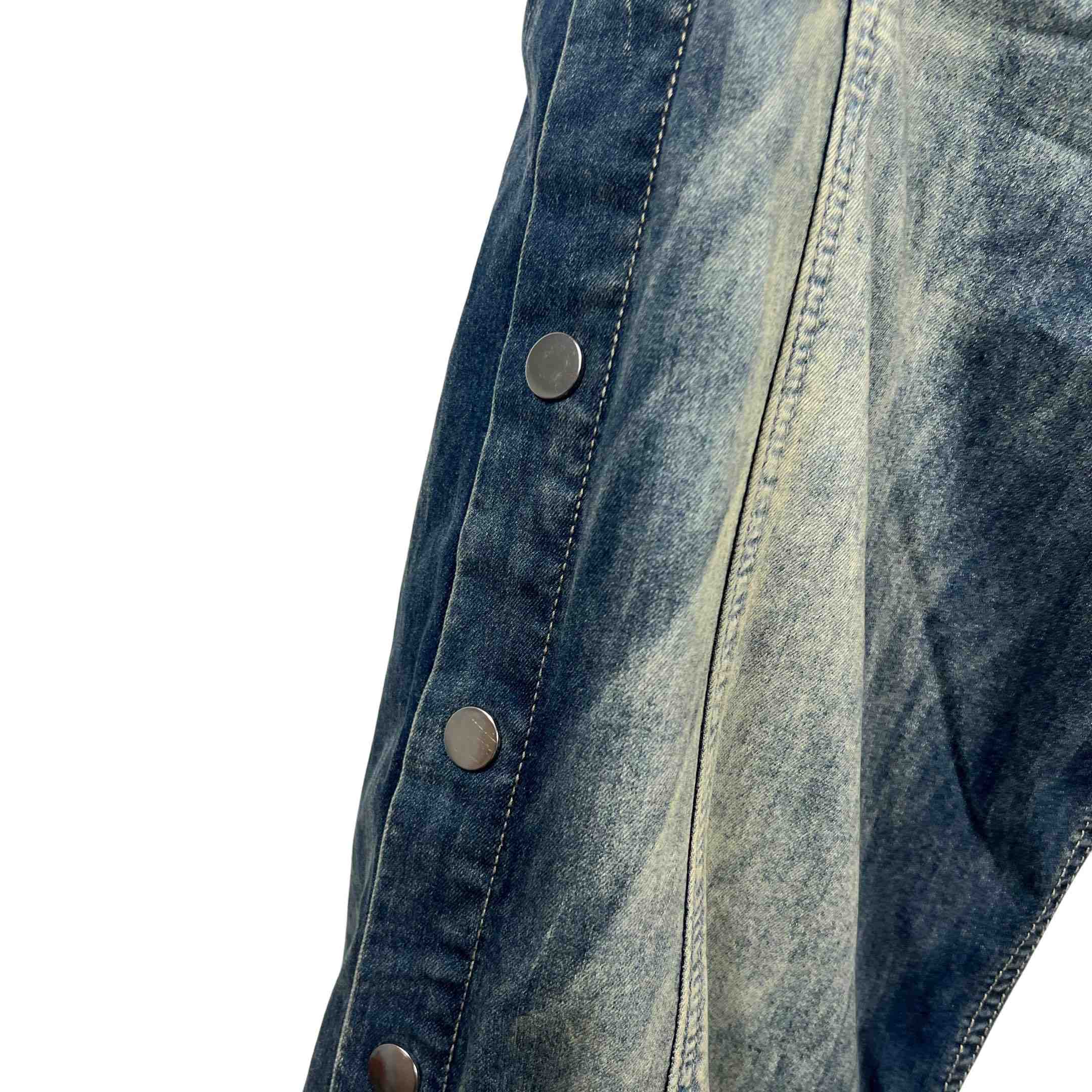 Rick Owens DRKSHDW Denim Hustler Pusher Pants - DesignerGu