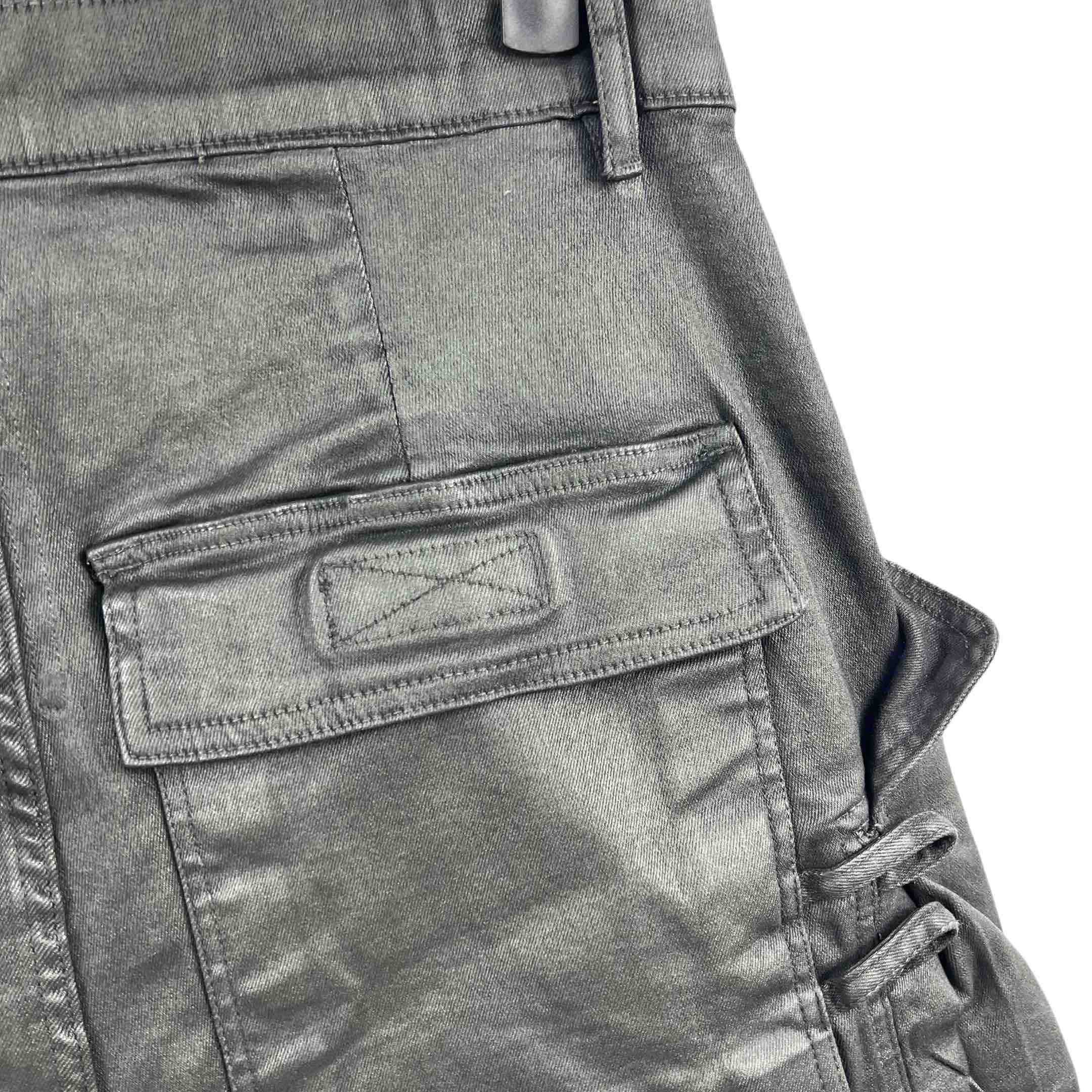 Rick Owens 'stefan' Denim Cargo Shorts - DesignerGu