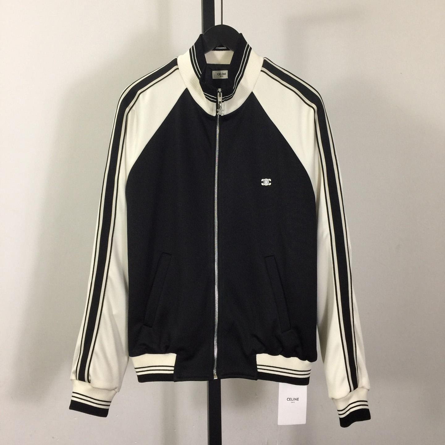 Celine Tracksuit Jacket In Double Face Jersey - DesignerGu