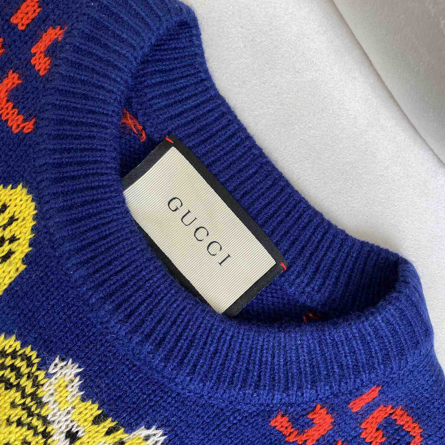 Gucci Freya Hartas Gg Animal Wool Sweater - DesignerGu