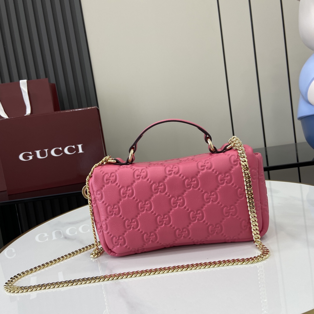 Gucci GG Milano Mini Top Handle Bag - DesignerGu