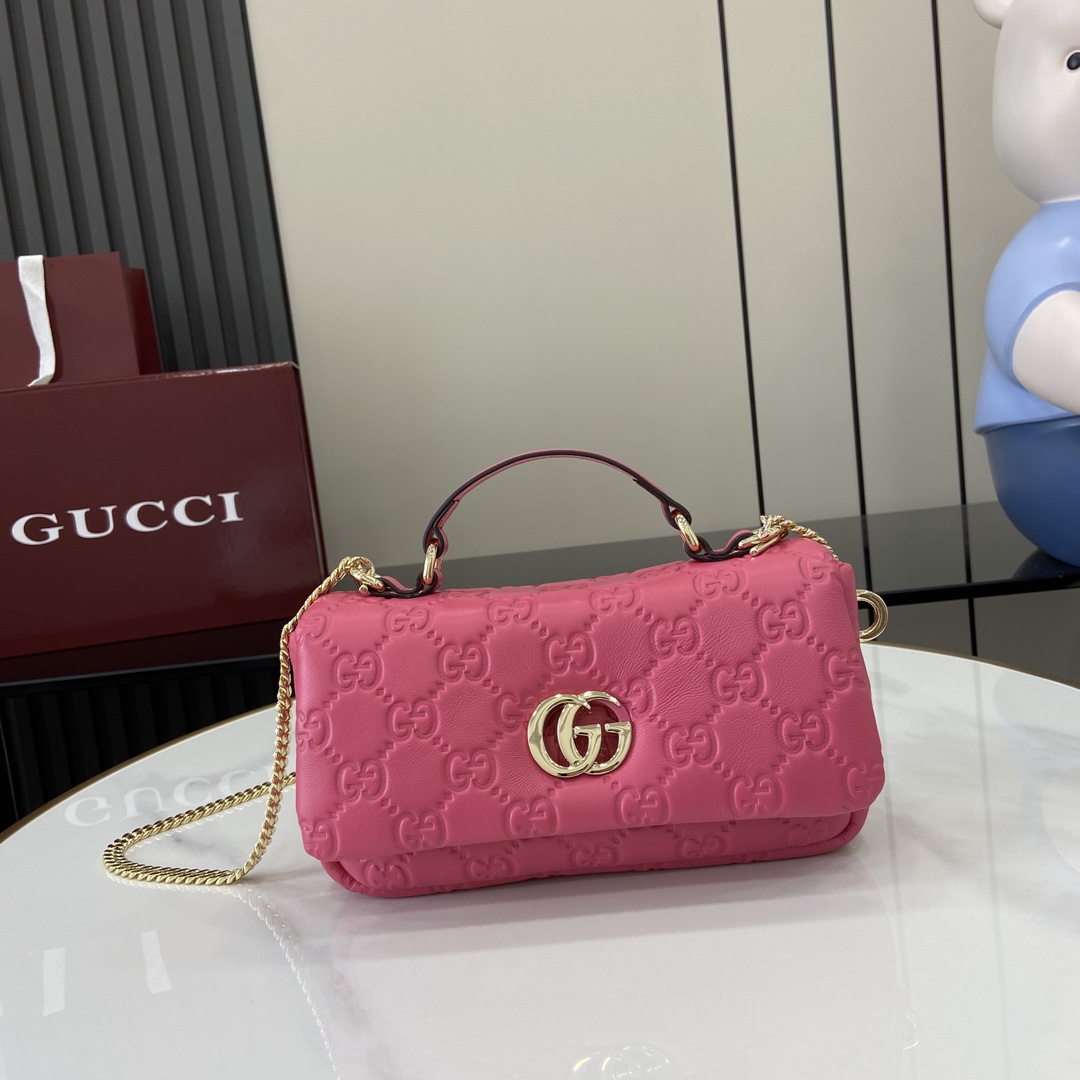 Gucci GG Milano Mini Top Handle Bag - DesignerGu