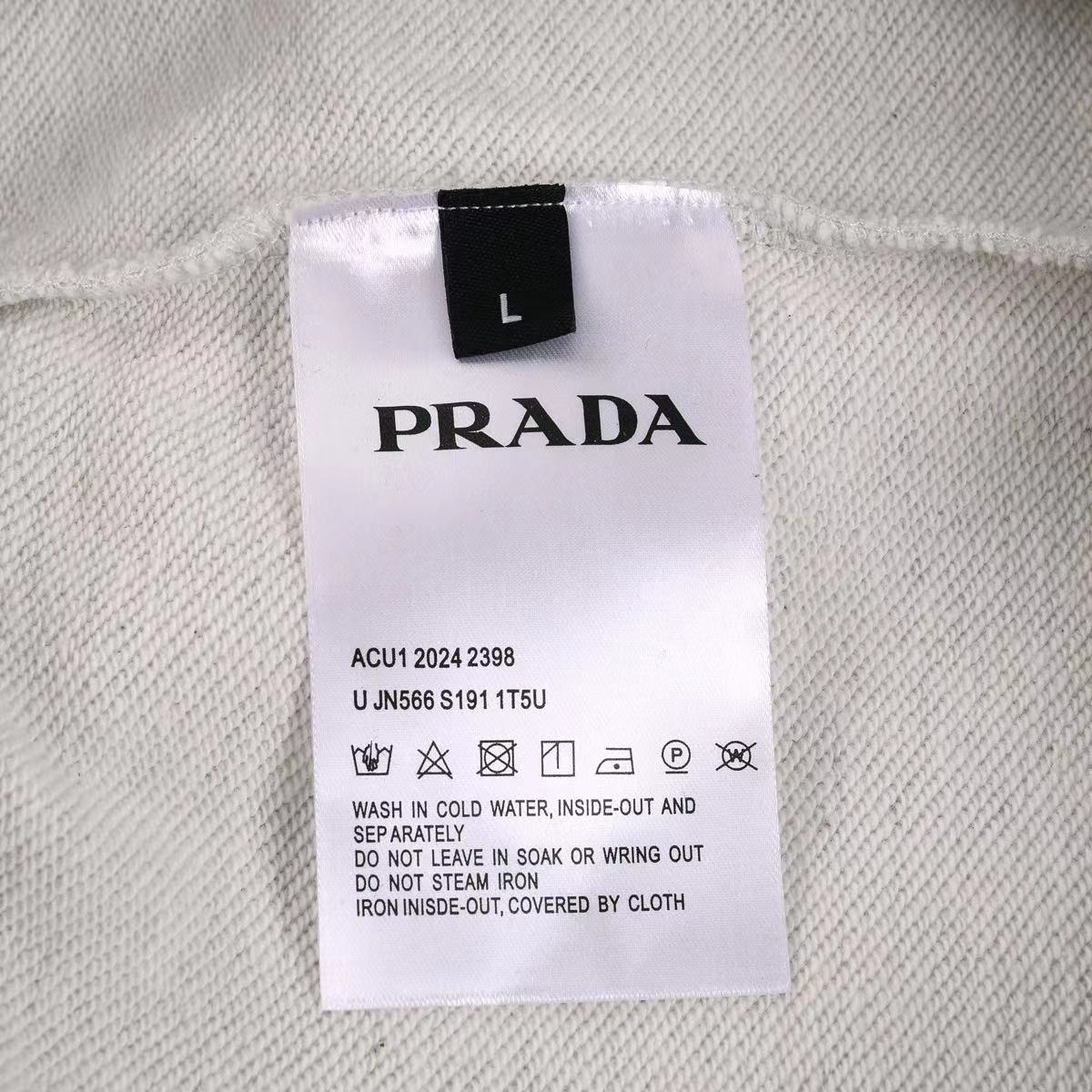 Prada Cotton Sweatshirt  - DesignerGu