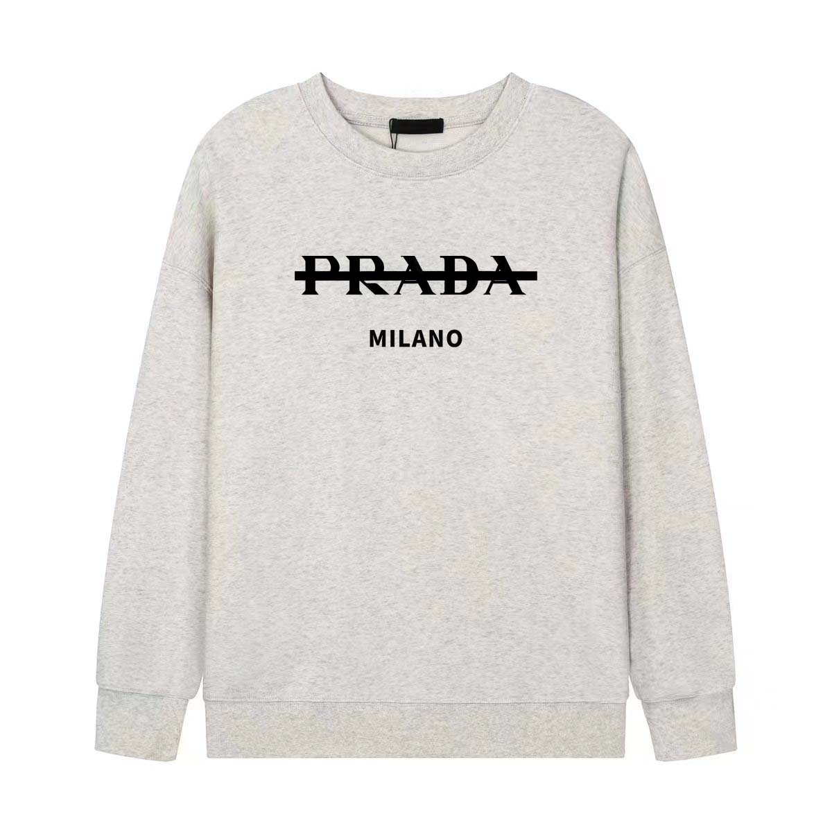 Prada Cotton Sweatshirt  - DesignerGu