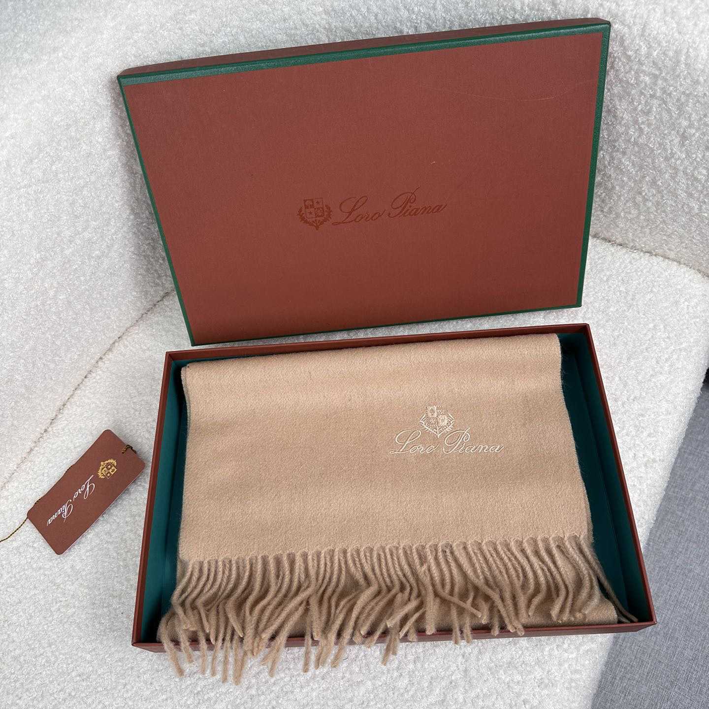 Loro Piana Grande Unita Scarf - DesignerGu