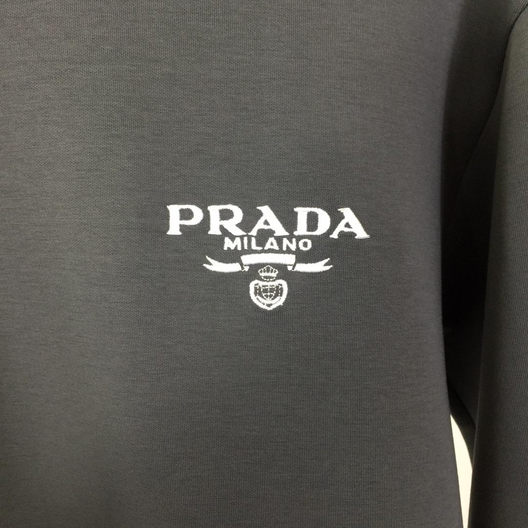 Prada Cotton Sweatshirt - DesignerGu