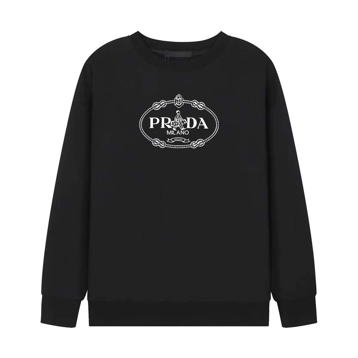 Prada Cotton Sweatshirt  - DesignerGu