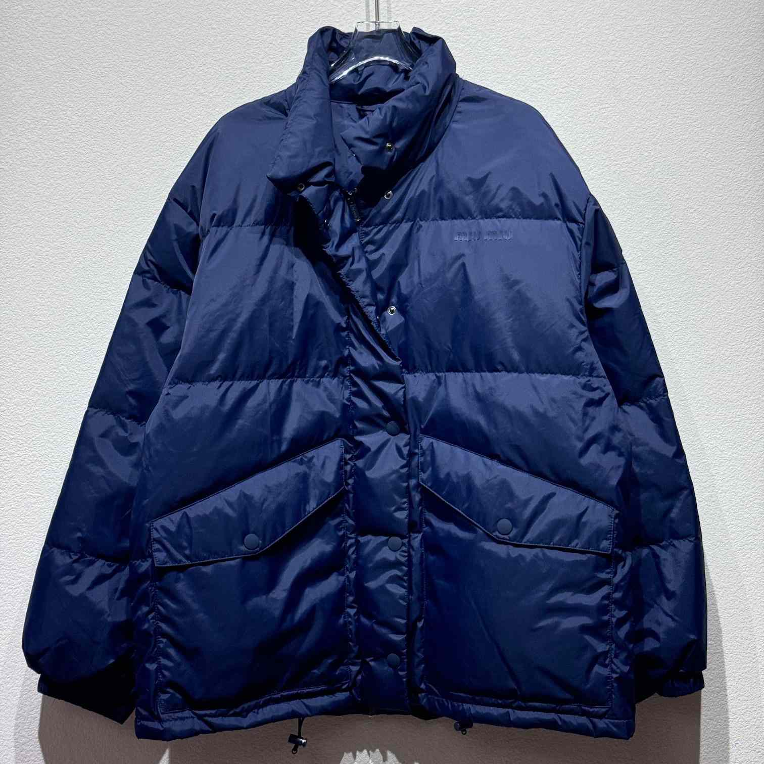 Miu Miu Technical Pongé Down Jacket - DesignerGu