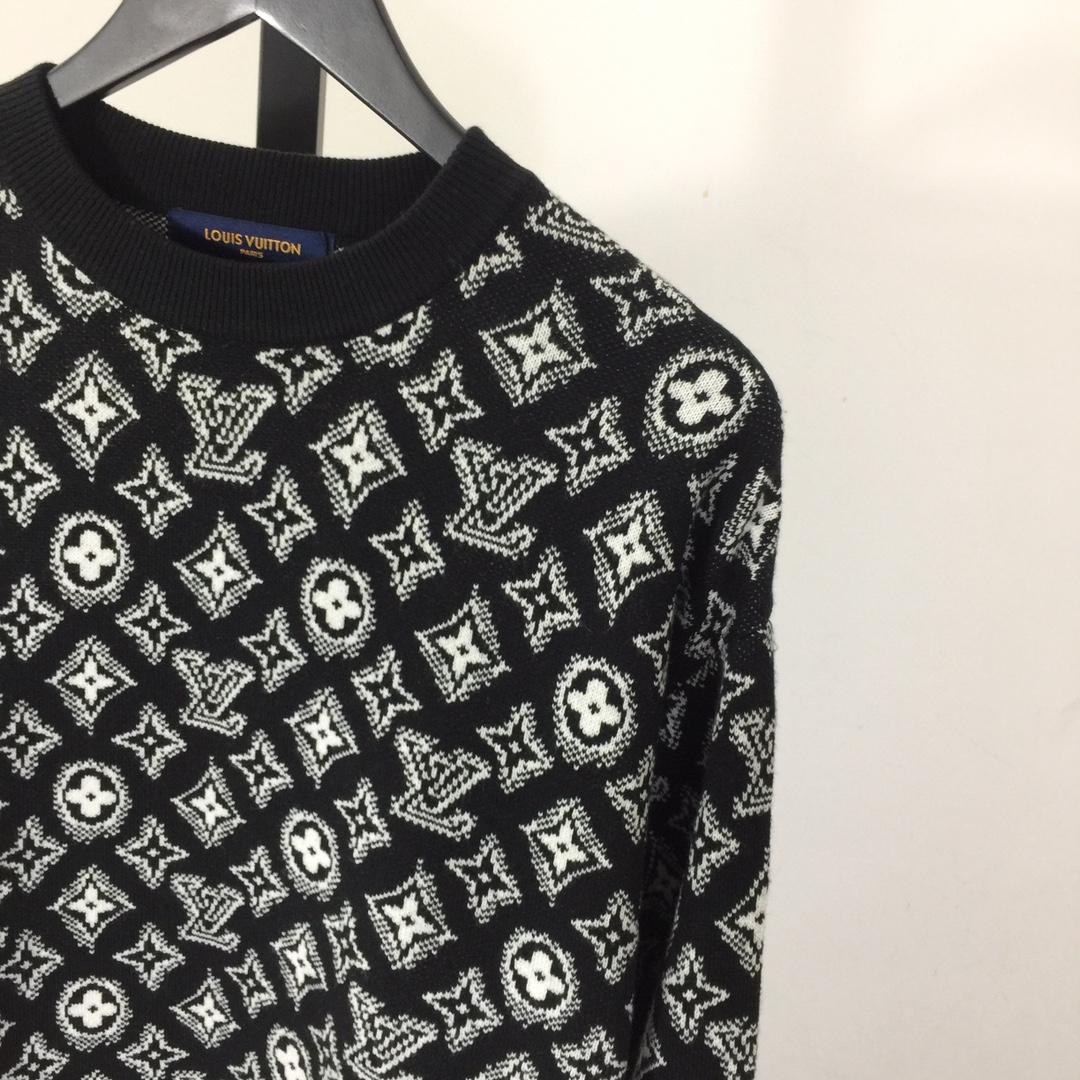 Louis Vuitton Monogram Sweater - DesignerGu