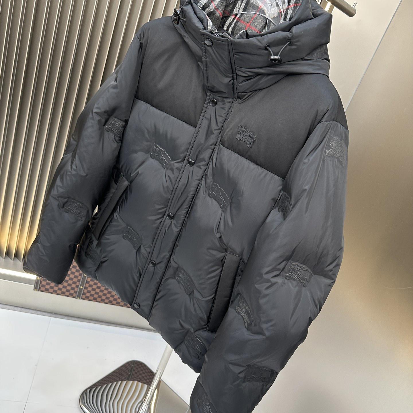 Burberry Black Down Jacket - DesignerGu