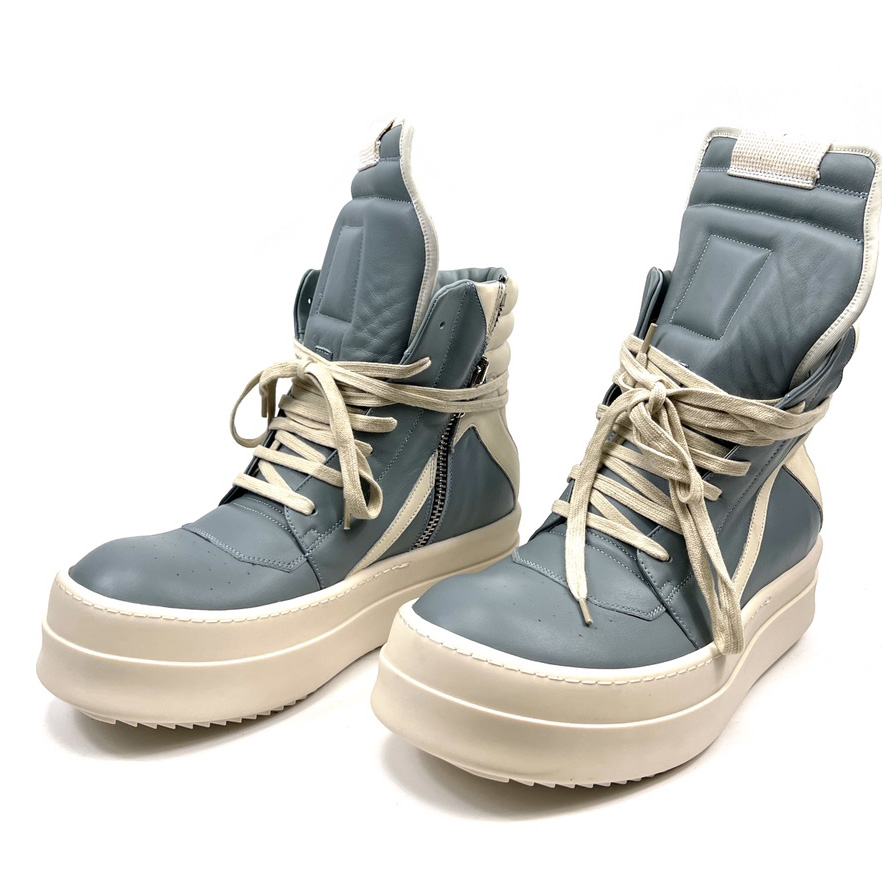 Rick Owens Geobasket High-Top Sneakers - DesignerGu