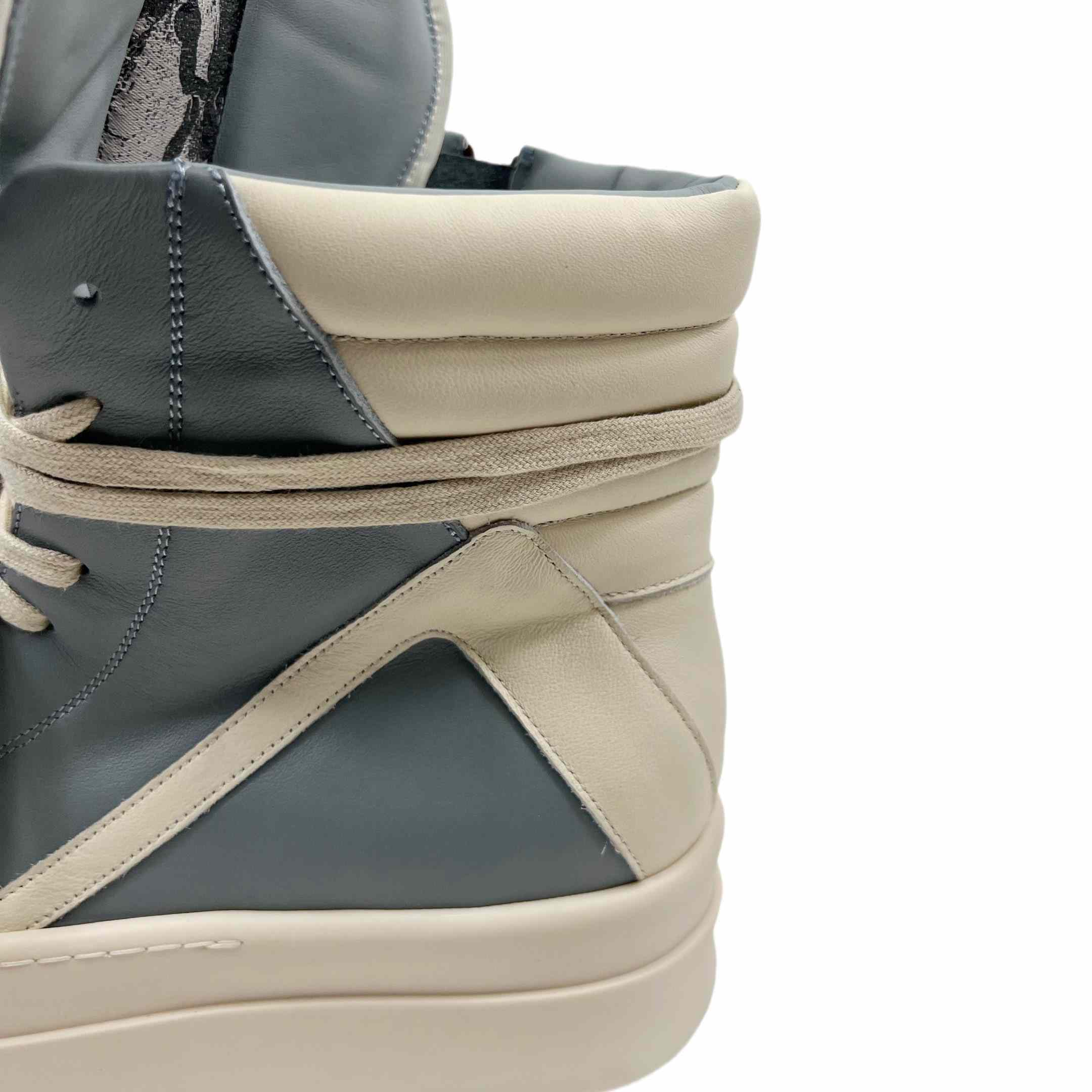 Rick Owens Geobasket High-Top Sneakers - DesignerGu