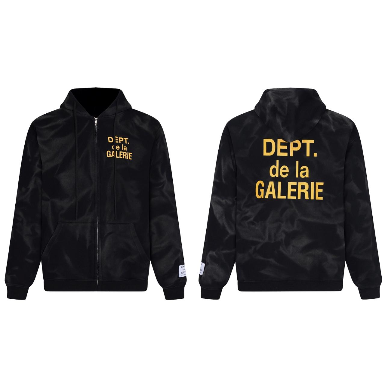 Gallery Dept. Zip-up Sweatshirt With Hood - DesignerGu